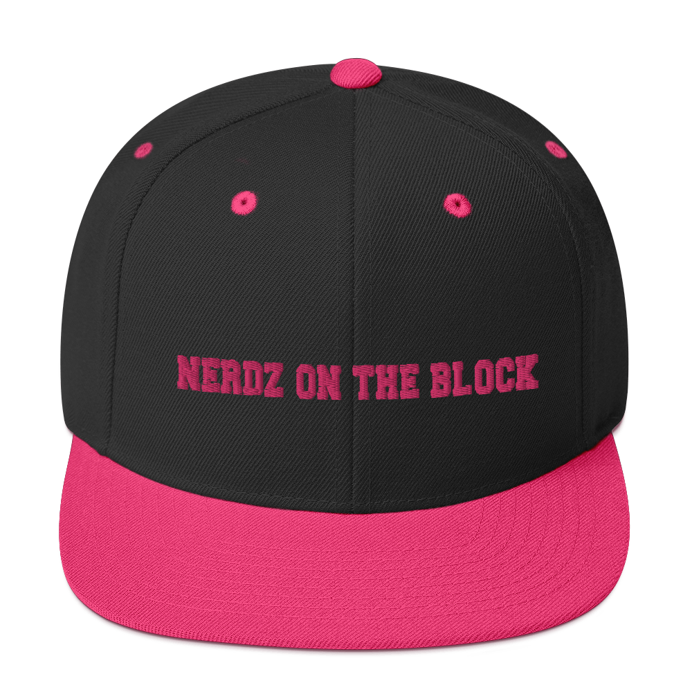 Nerdz on the Block Varsity Snapback