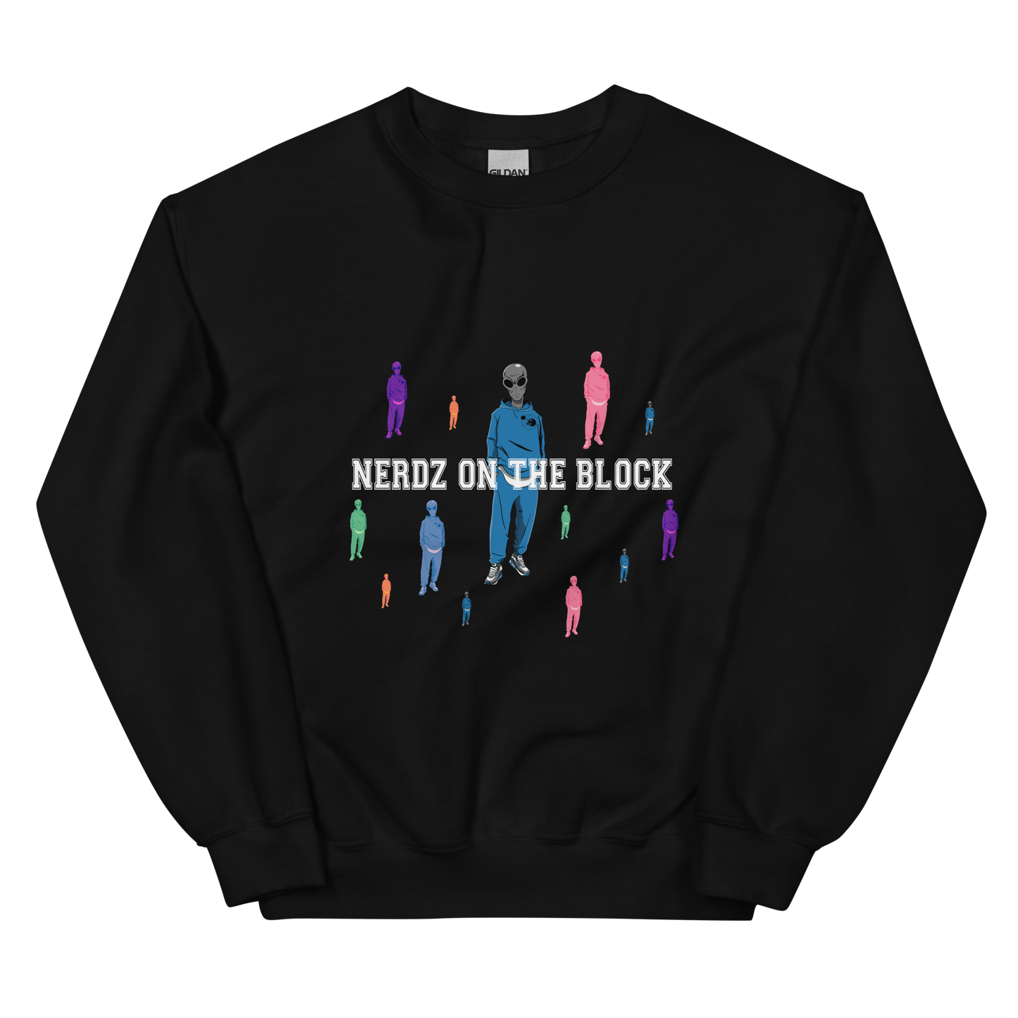 Nerdz on the Block Alien Invasion Sweatshirt