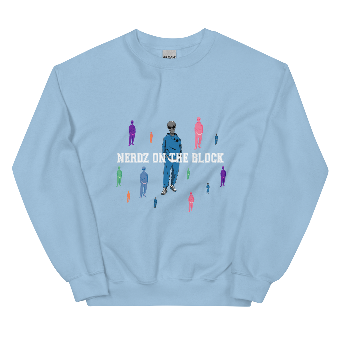 Nerdz on the Block Alien Invasion Sweatshirt